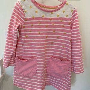 Mini Boden long sleeve jersey dress